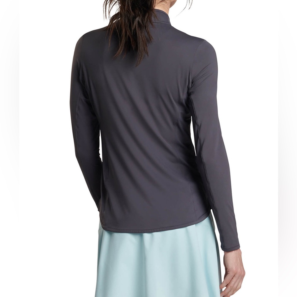 New Peter MILLAR Women's Crown Sport Lightweight Sun Shirt Gray - Picture 3 of 8